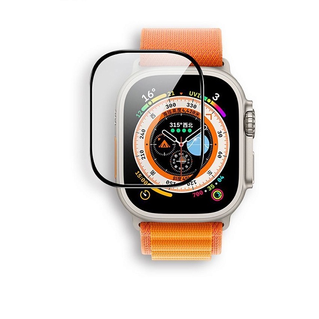 Стекло защитное vlp для Apple Watch Ultra 49mm олеофобное