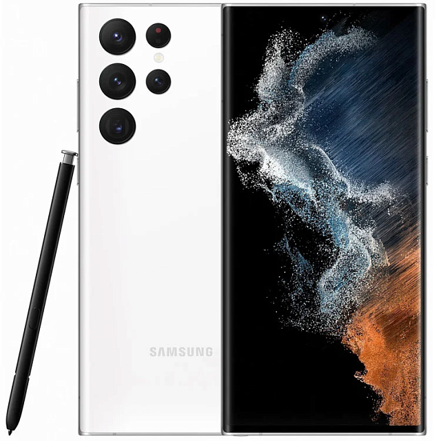 Смартфон Samsung Galaxy S22 Ultra 12/512GB Белый фантом