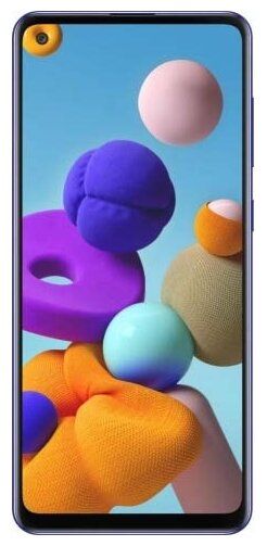 Смартфон Samsung Galaxy A21s 4/64GB Синий