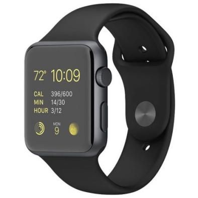 Смарт-часы Apple Watch Sport 42mm with Sport Band (черные)