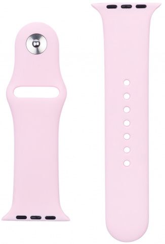Ремешок силиконовый vlp Silicone Band для Apple Watch 42/44 мм розовый