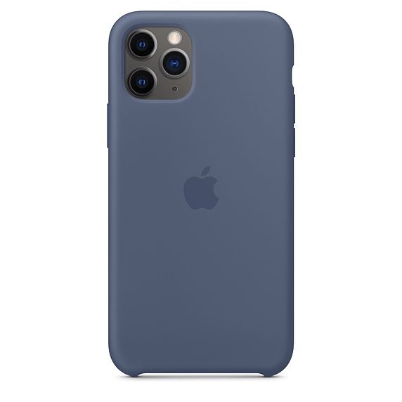 Силиконовый чехол для iPhone 11 Pro, цвет «морской лёд» (копия)