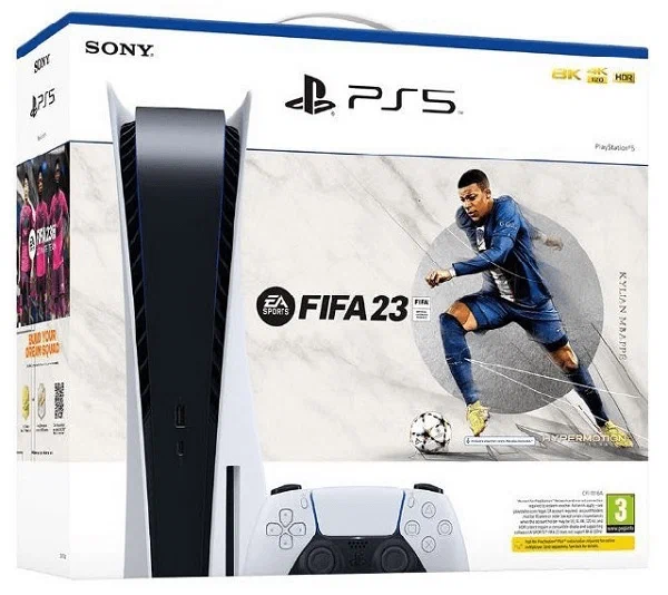 Игровая приставка Sony PlayStation 5 + игра FIFA 2023