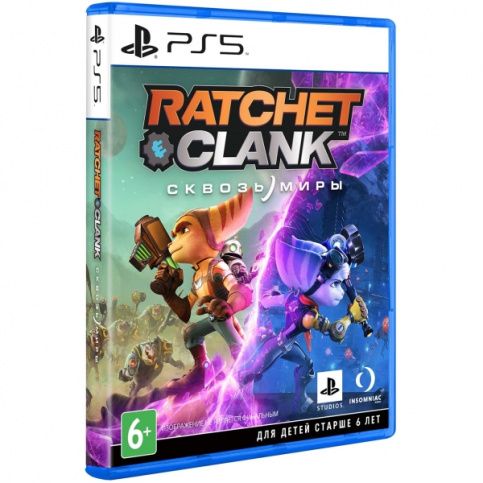 Игра для приставки Sony PS5 Ratchet & Clank: Сквозь миры (русская версия)