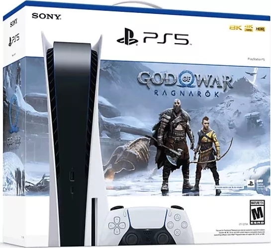 Игровая приставка Sony PlayStation 5 + игра God of War Ragnarok