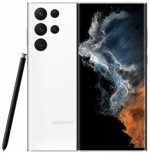 Смартфон Samsung Galaxy S22 Ultra 12/256GB Белый фантом (S908N)