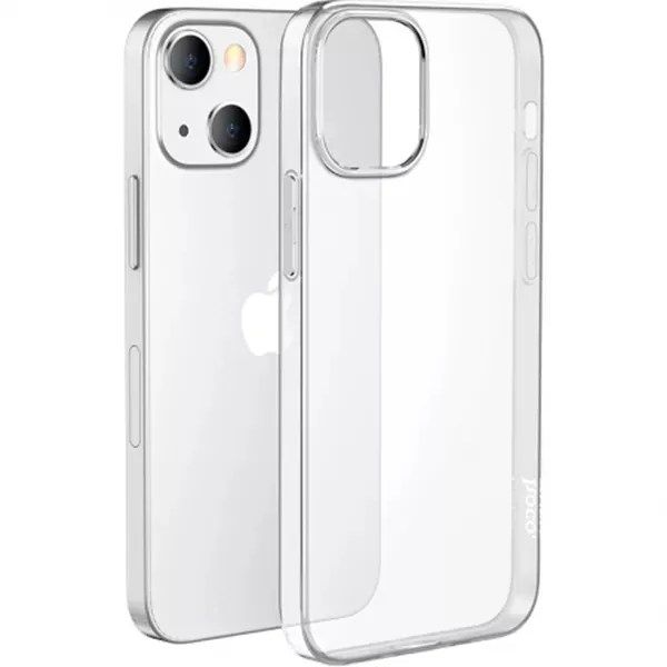 Прозрачный силиконовый чехол для iPhone 14/14 Pro