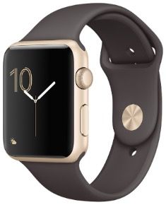 Apple Watch Series 2 42mm Aluminum Case with Sport Band Cocoa