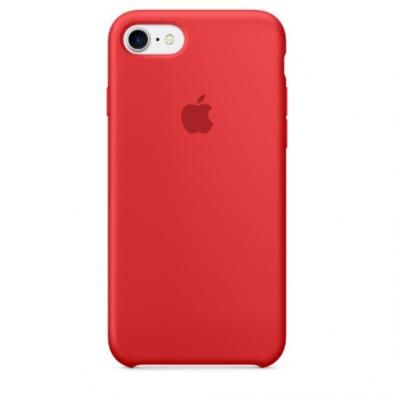 Чехол для Apple iPhone SE 2020/7/8 Silicone Case Red