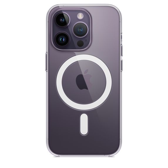 Чехол Apple MagSafe для iPhone 14 Pro, прозрачный