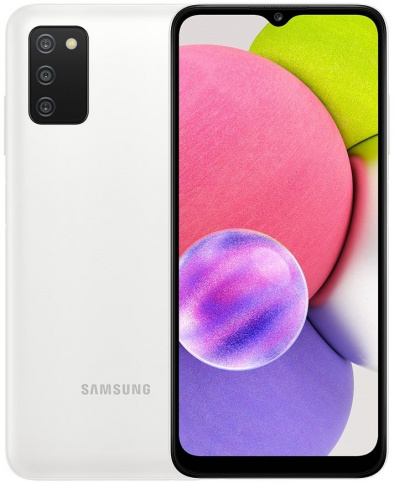 Смартфон Samsung Galaxy A03s 3/32GB белый