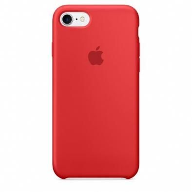 Чехол для Apple iPhone 8 Silicone Case Red