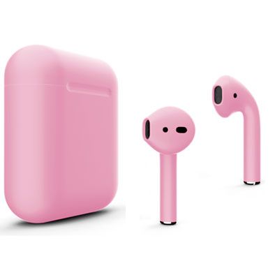 Беспроводные наушники Apple AirPods 2 Розовый матовый (2019) в зарядном футляре