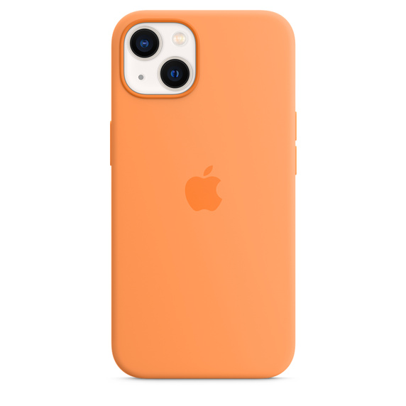 Силиконовый чехол MagSafe для iPhone 13, цвет «весенняя мимоза»