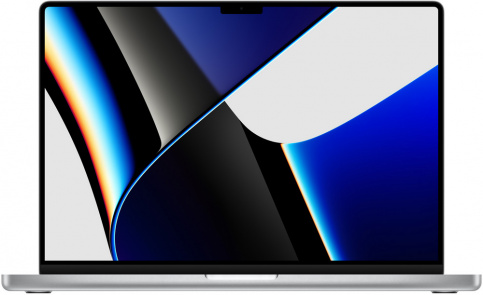 Apple MacBook Pro 16" (M1 Pro 10C CPU, 16C GPU, 2021) 16 ГБ, 1 ТБ SSD, Серебристый MK1F3RU/A