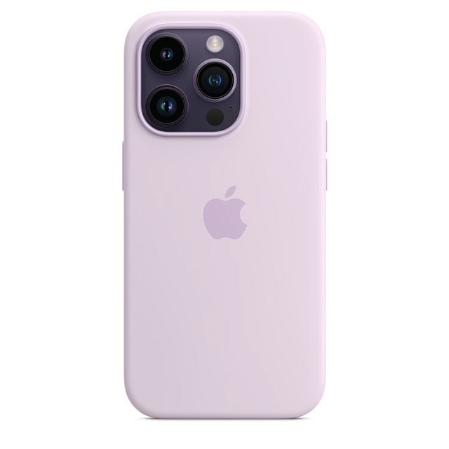 Чехол Apple MagSafe для iPhone 14 Pro, силикон, «сиреневый»
