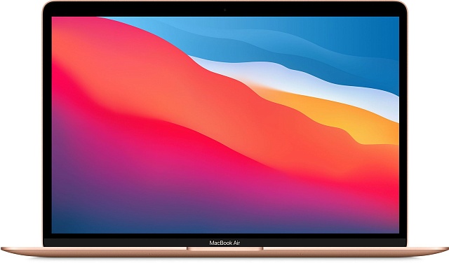 Apple MacBook Air (M1, 2020) 16/256GB 7-core GPU, Золотой Z12A0008Q
