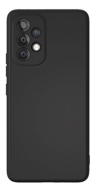 Чехол защитный vlp Silicone Case для Samsung Galaxy A53 5G черный