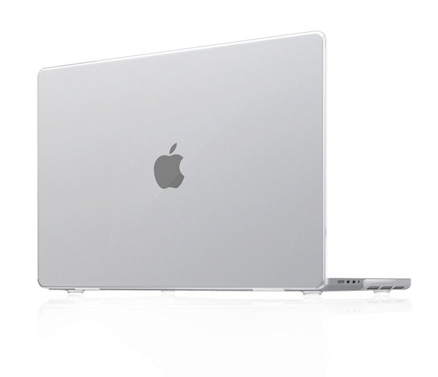 Чехол защитный vlp Plastic Case для MacBook Pro 16” 2021 прозрачный