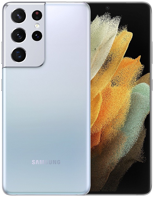 Смартфон Samsung Galaxy S21 Ultra 5G 12/256GB, Серебряный фантом