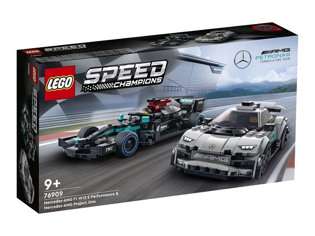 Lego Mercedes-AMG F1 W12 E Performance и Mercedes-AMG Project One 76909