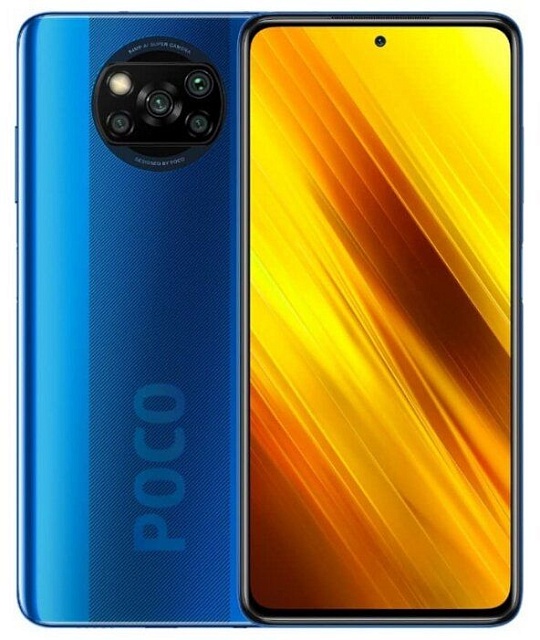 Смартфон Xiaomi Poco X3 NFC 6/128GB Синий