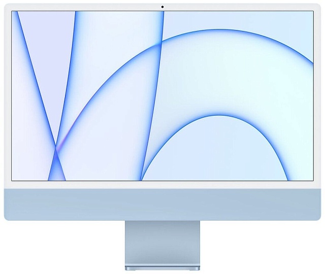 Моноблок Apple iMac 24", 7-core GPU, 8/256GB, синий (MJV93RU/A)