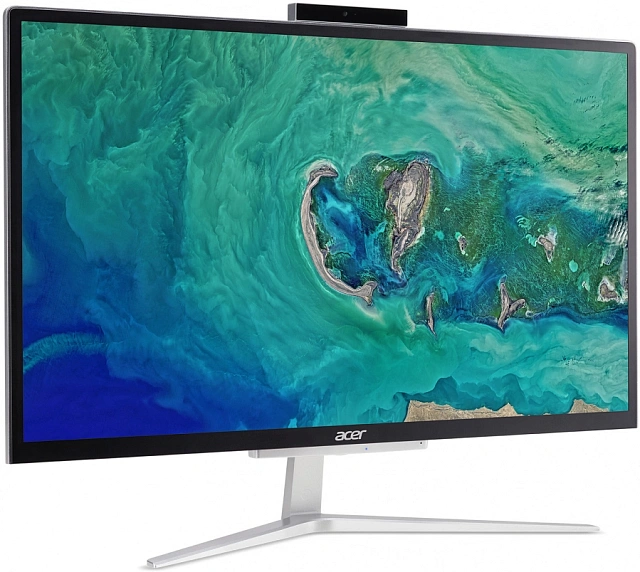 AIO Acer Aspire C22-820 21.5" Full HD PS J5040/4Gb/1Tb 5.4k/UHDG 605/W10/kb/m/silver/black 1920x1080