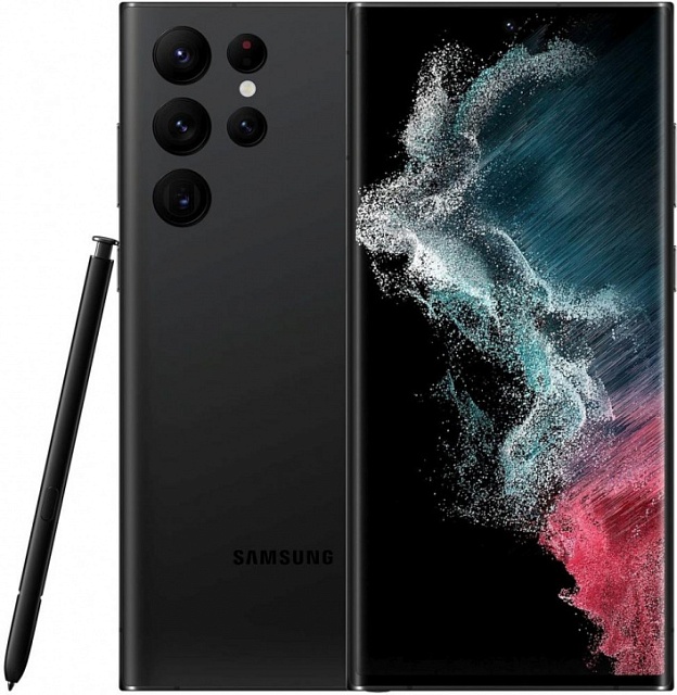 Смартфон Samsung Galaxy S22 Ultra 12/1024GB Черный фантом