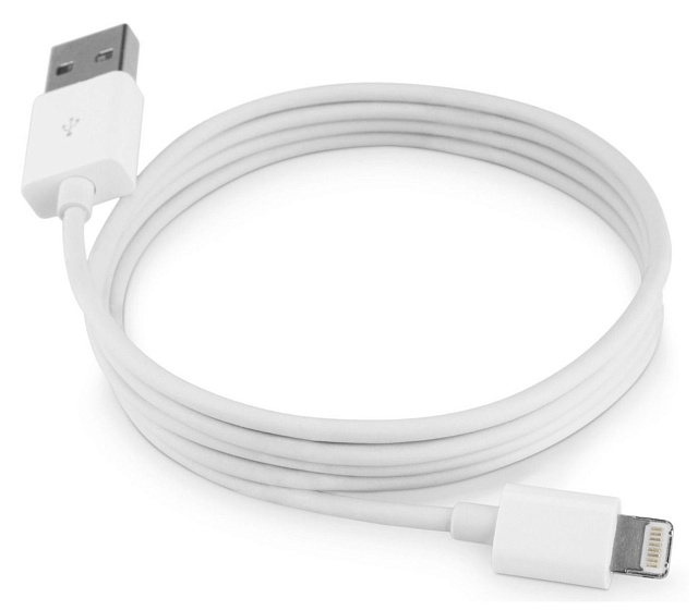 Кабель USB Apple Lightning 1м