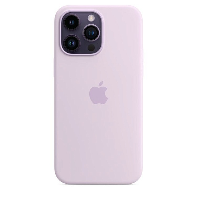 Чехол Apple MagSafe для iPhone 14 Pro Max, силикон, сиреневый