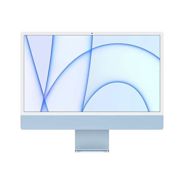 Моноблок Apple iMac 24", 8-core GPU, 8/256GB, синий (MGPK3RU/A)