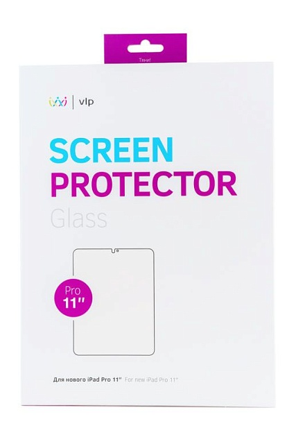 Стекло защитное vlp для iPad Pro 11″/10.9″ олеофобное