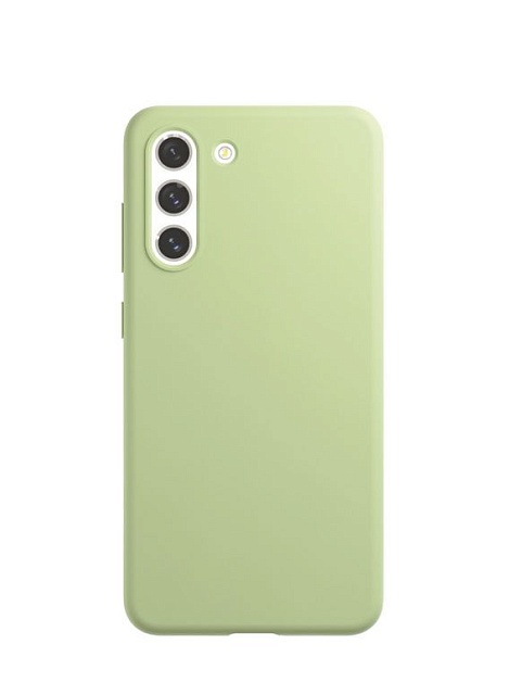 Чехол защитный vlp Silicone Case для Samsung Galaxy S21 FE светло-зеленый