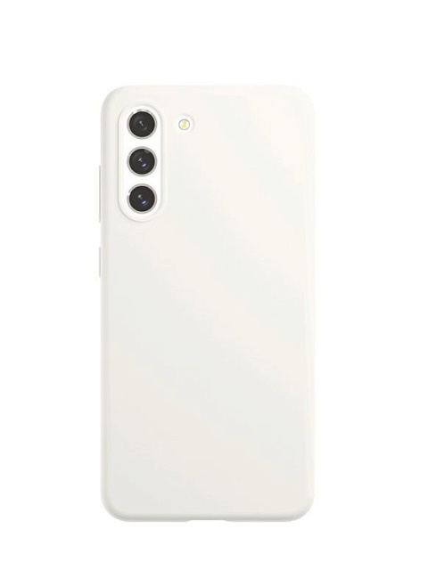 Чехол защитный vlp Silicone Case для Samsung Galaxy S21 FE белый