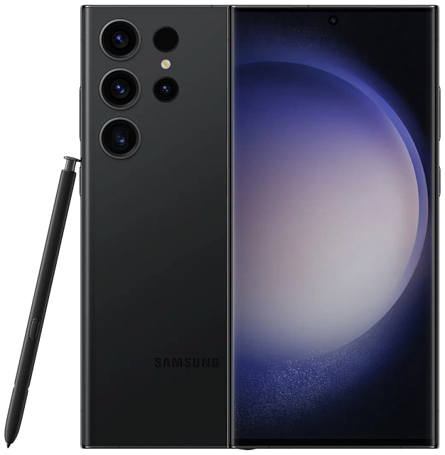 Смартфон Samsung Galaxy S23 Ultra 12/256GB Черный фантом