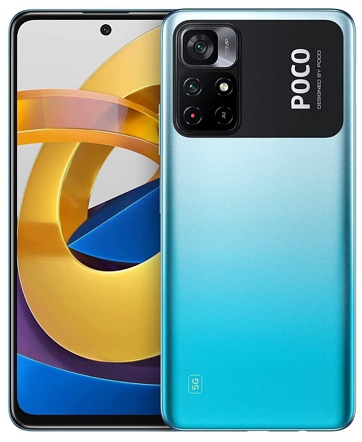 Смартфон Xiaomi Poco M4 Pro 5G 4/64GB Холодный синий