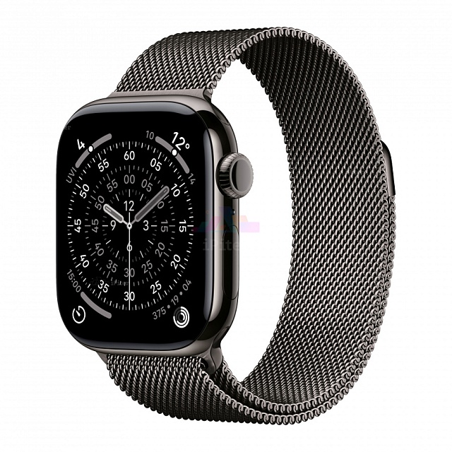 Apple Watch Series 11 46 мм Titanium «Slate» with Milanese Loop с функцией GPS + Cellular