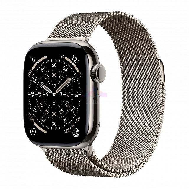 Apple Watch Series 11 46 мм Titanium «Natural» with Milanese Loop с функцией GPS + Cellular