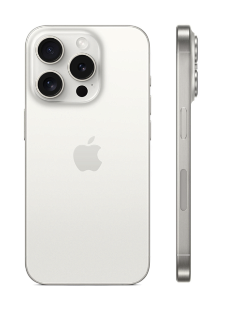 Смартфон Apple iPhone 15 Pro 128Gb Белый титан