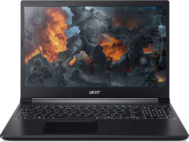 Ноутбук Acer Aspire 7 A715-75G-54RY i5 10300H/8Gb/SSD256Gb/GTX 1650 Ti 4Gb/15.6"