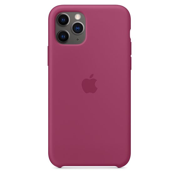 Силиконовый чехол для iPhone 11 Pro, цвет «сочный гранат»