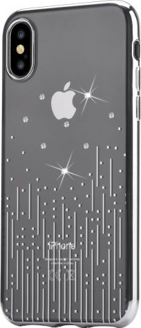 Чехол для iPhone X Devia Crystal Meteor Soft Case ( Silver )