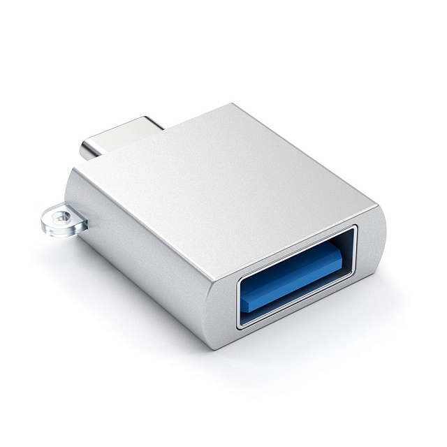 Адаптер Satechi USB-C/USB 3.0, ST-TCUAS, серебристый