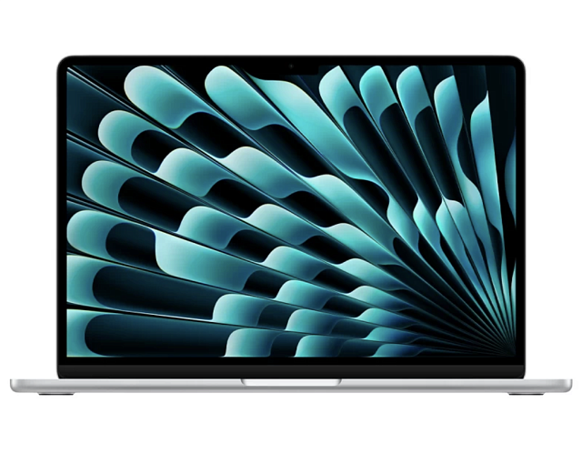 Apple MacBook Air 13" (M3 8C CPU, 8C GPU, 2024) 8 ГБ, 256 ГБ SSD, Серебристый MRXQ3
