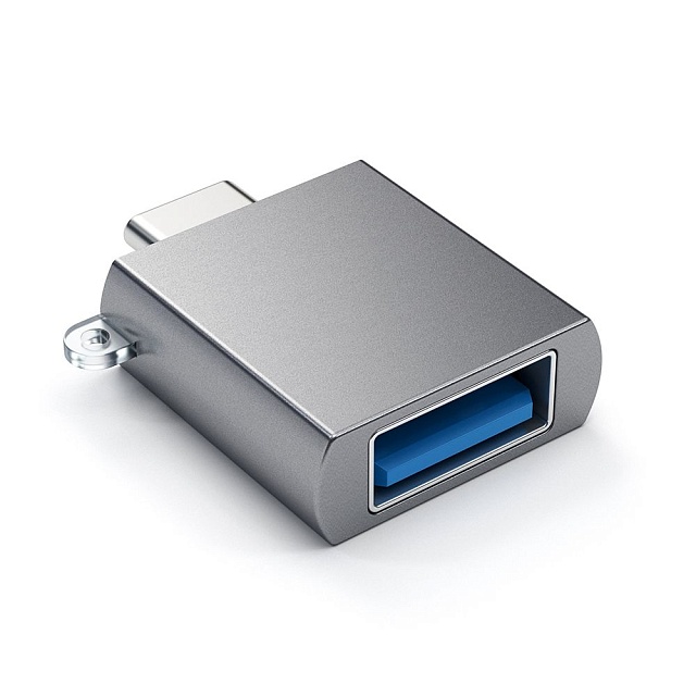 Адаптер Satechi USB-C/USB 3.0, ST-TCUAM, серый космос